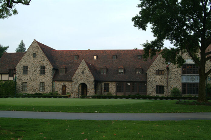 aronimink-golf-club-clubhouse Aronimink Golf Club clubhouse - 2026 PGA Championship venue in Newtown Square, Pennsylvania