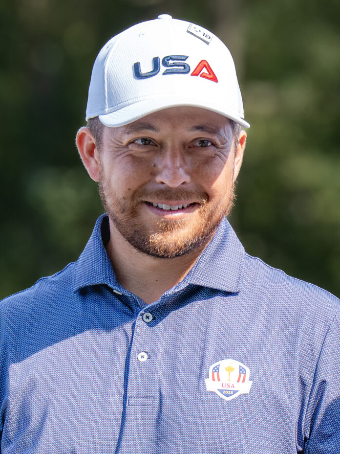 Xander Schauffele Ryder Cup 2025 Xander Schauffele competing at the 2025 Ryder Cup at Bethpage Black